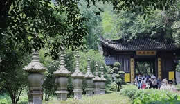 Buddhist Pilgrimages and temples near the West Lake hangzhou