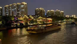 Grand Canal Night Cruise-Wulin Square to Gongchen Bridge
