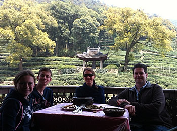 Lunch at the local Tea Farmer's House to try the local delicacies