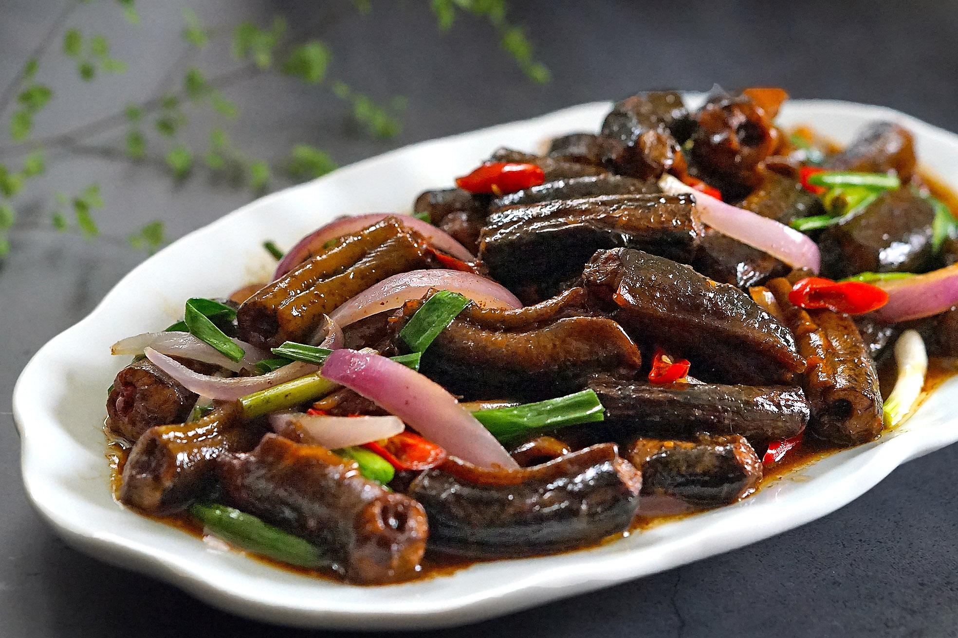 Stir-fried-Eel Stir-fried-Eel