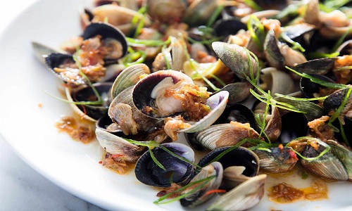 Fried-Clams-With-Garlic Fried-Clams-With-Garlic