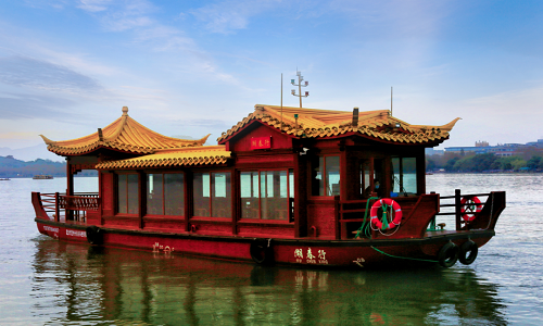 40-seat-electric-luxury-painted-boat 40-seat-electric-luxury-painted-boat