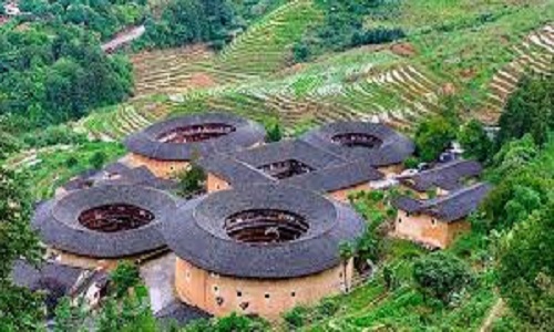 Tianluokeng-Tulou-Cluster Tianluokeng-Tulou-Cluster